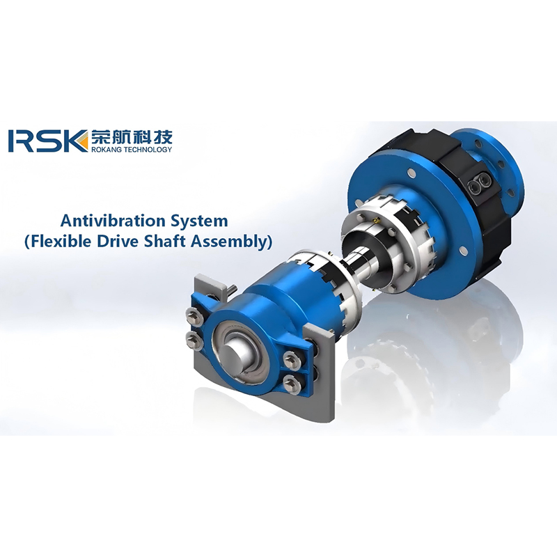 RSK製防振システム(フレキシブルドライブシャフトアセンブリ)、船舶用途、特にヨット用